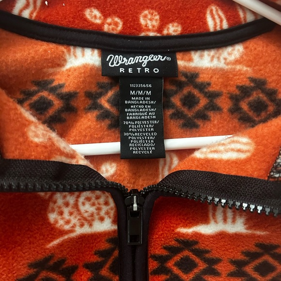 Wrangler Retro quarter zip fleece pullover - Picture 2 of 3